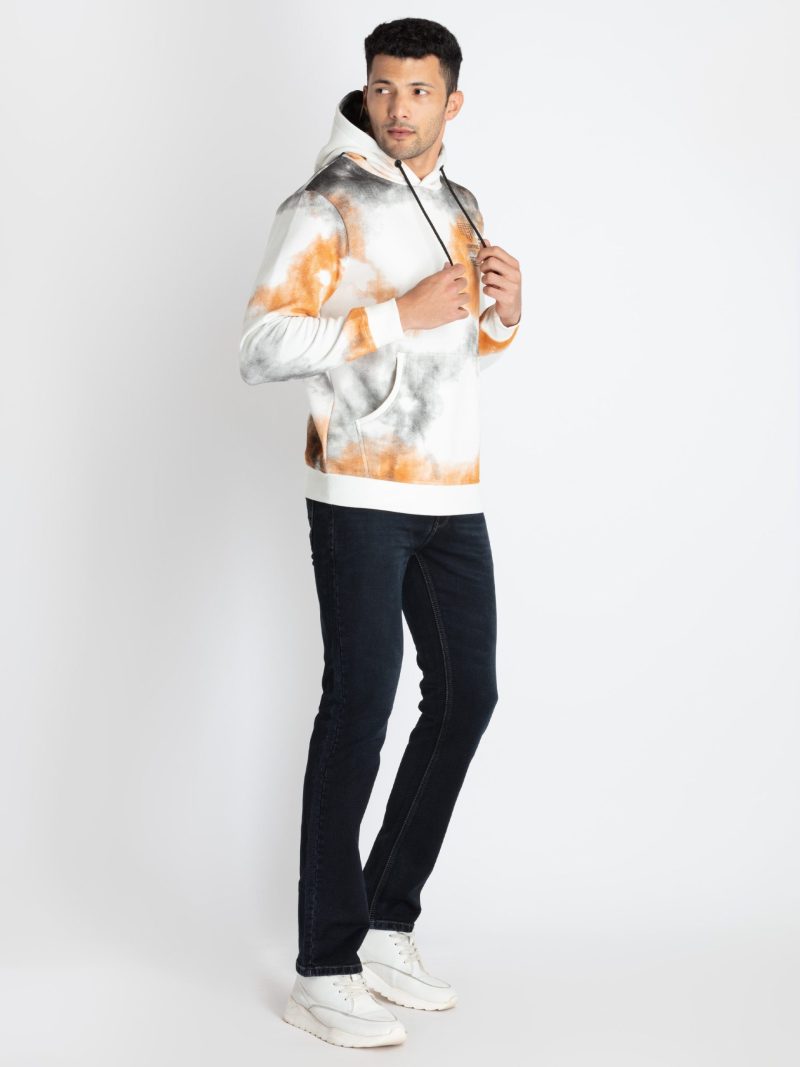 Status Quo Mens All Over Print Sweatshirt With Hoodie