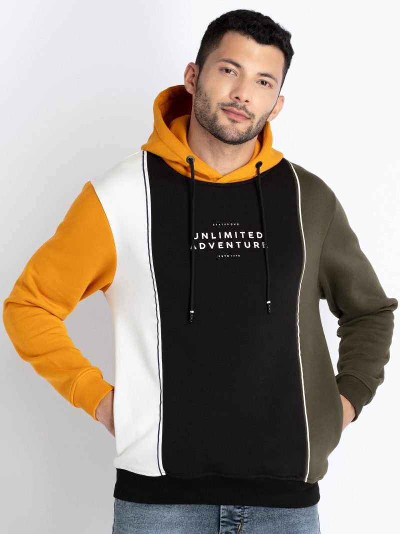 Mens Mix & Match Sweatshirt With Hoodie