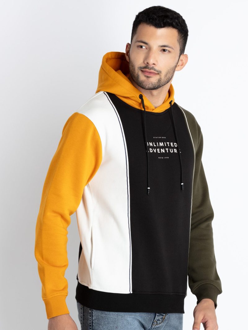 Mens Mix & Match Sweatshirt With Hoodie