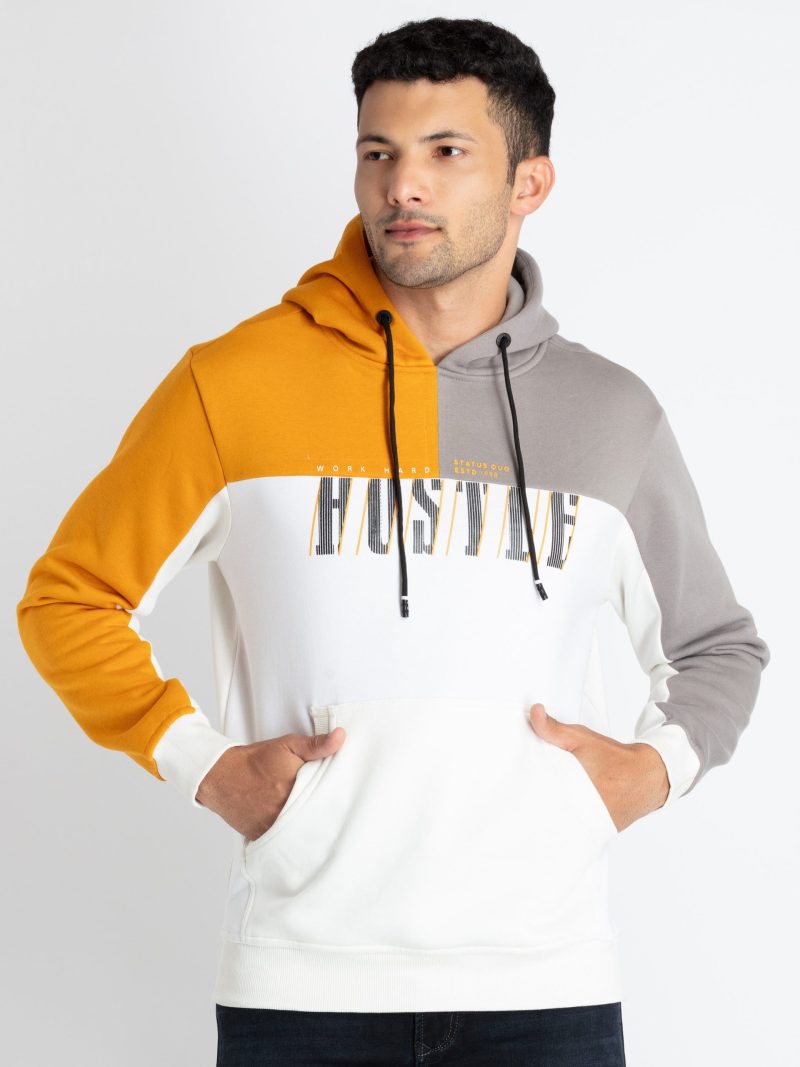 Mens Mix & Match Hooded Sweatshirt