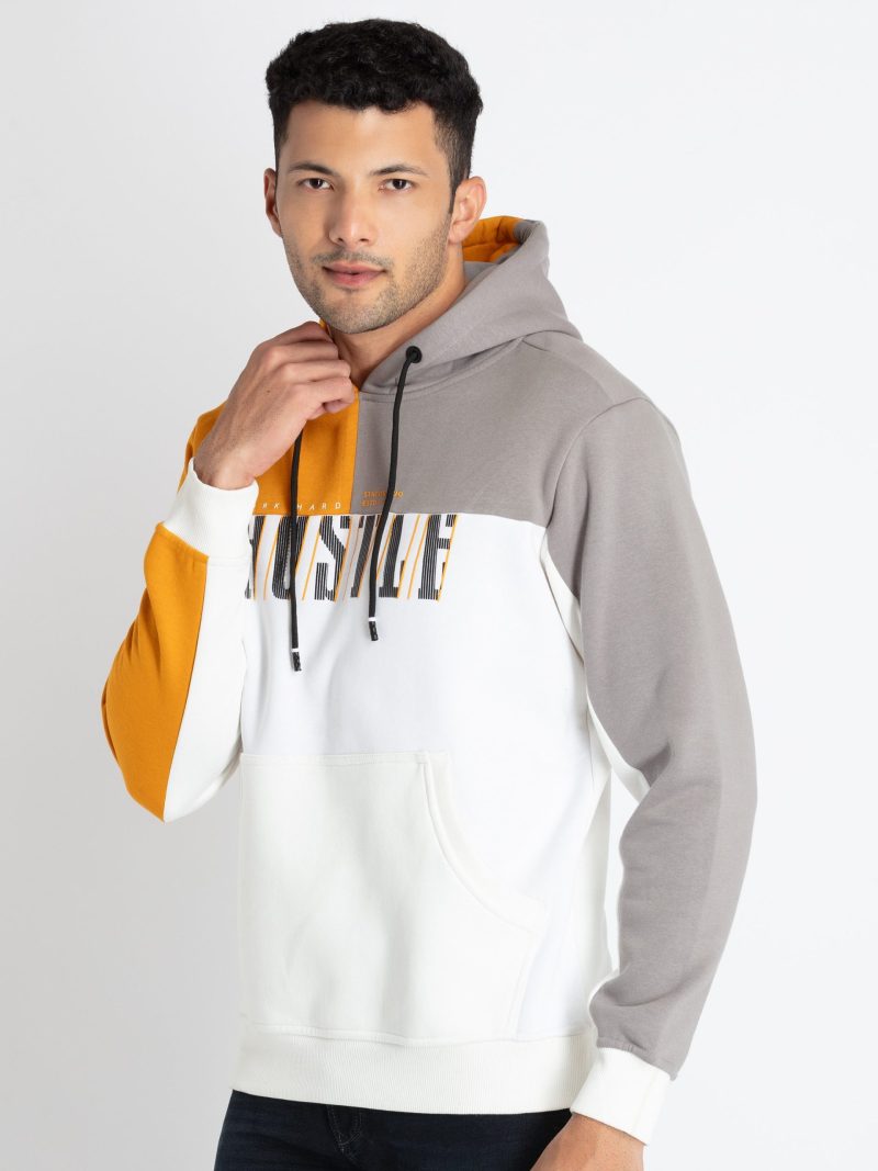 Mens Mix & Match Hooded Sweatshirt