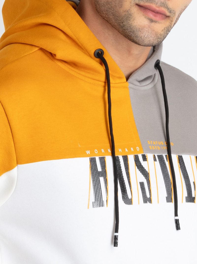 Mens Mix & Match Hooded Sweatshirt