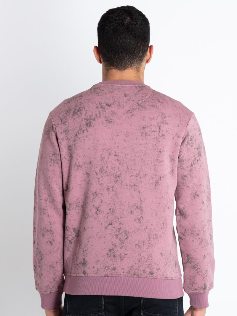 Status Quo Mens Printed Round Neck Sweatshirt