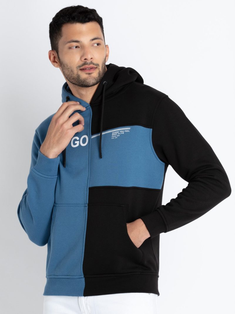 Mens Mix & Match Hooded Sweatshirt