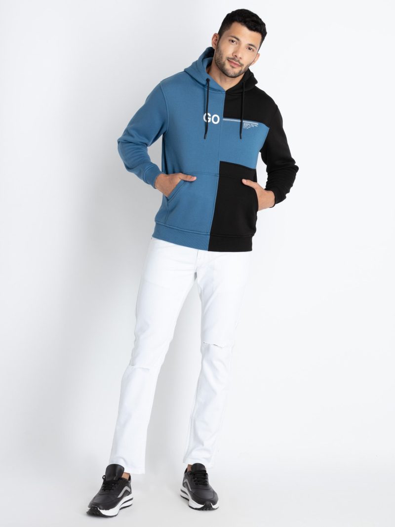 Mens Mix & Match Hooded Sweatshirt