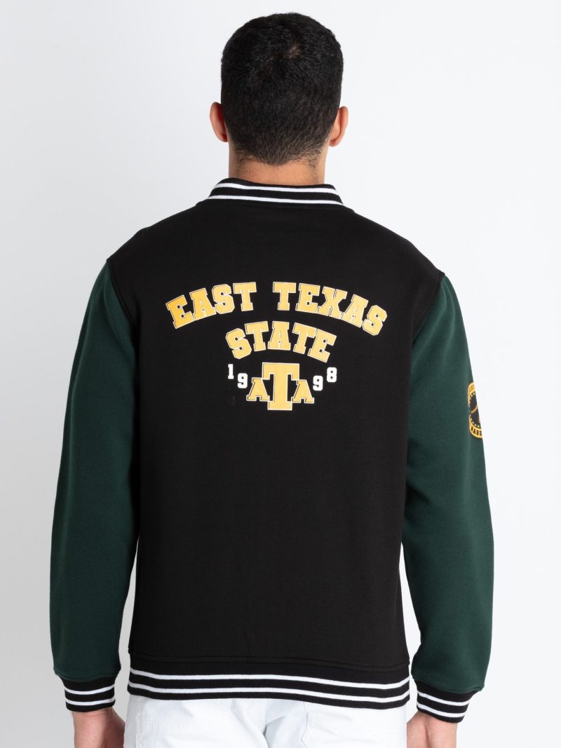 Mens Colourblocked Varsity Jacket