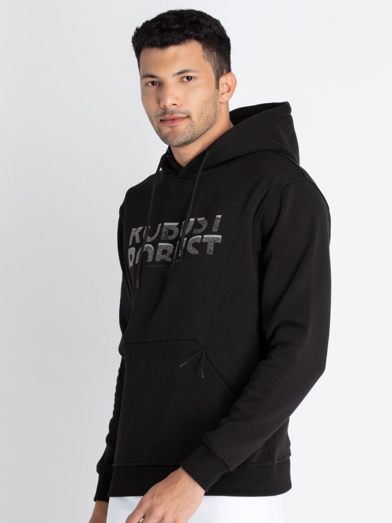 Mens Printed Sweatshirt With Hoodie