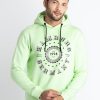 Mens Printed Hooded Sweatshirt