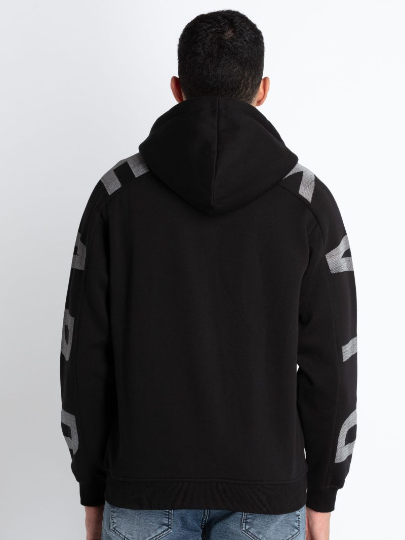 Status Quo Mens Solid Hooded Sweatshirt