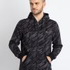 Mens All Over Printed Hooded Sweatshirt