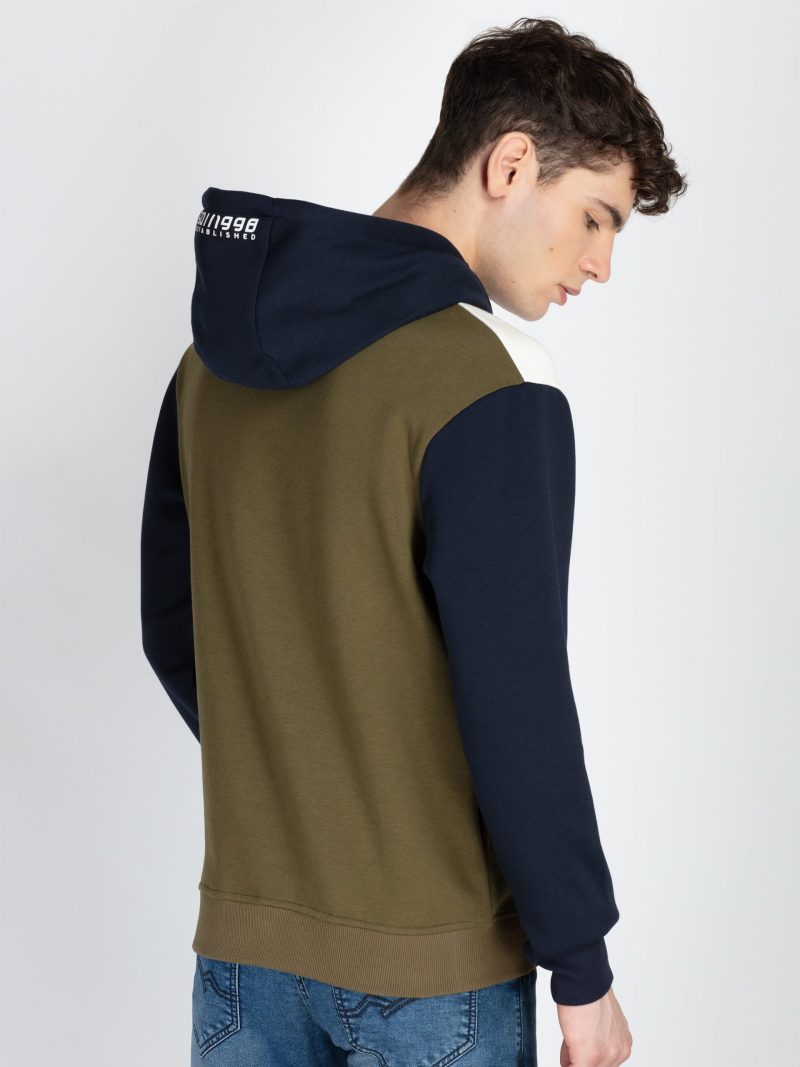 Mens Mix & Match Hooded Sweatshirt