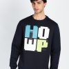 Mens Printed Round Neck Full Sleeve Sweatshirt