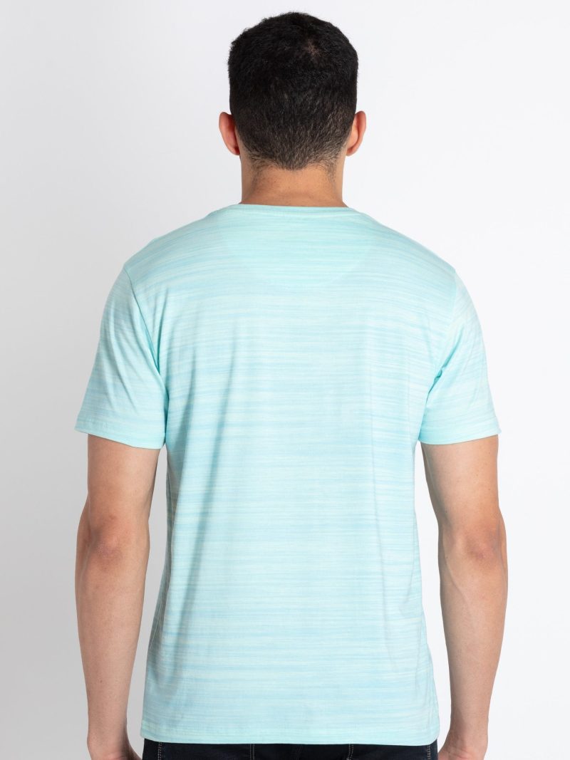 Mens All Over Printed Round Neck T-Shirt