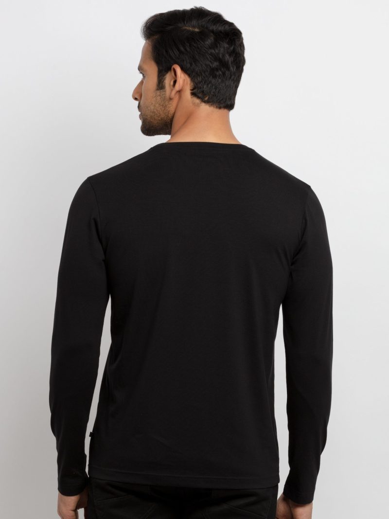 Mens Printed Full Sleeves T-Shirt