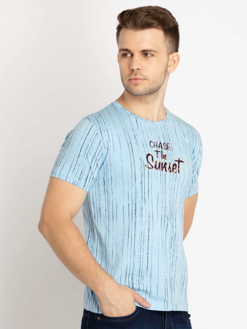 Status Quo Mens Printed Round Neck T-Shirt