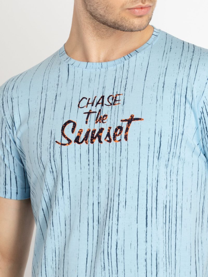 Status Quo Mens Printed Round Neck T-Shirt