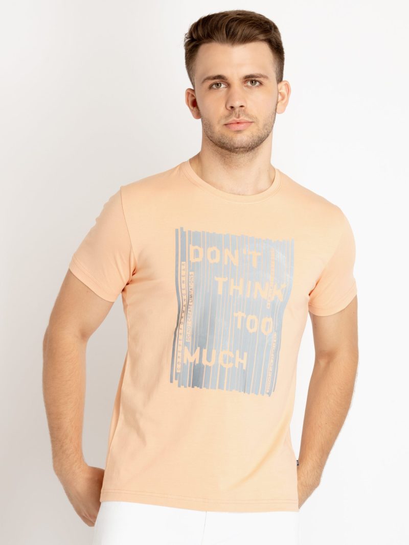 Mens Printed Round Neck T-Shirts