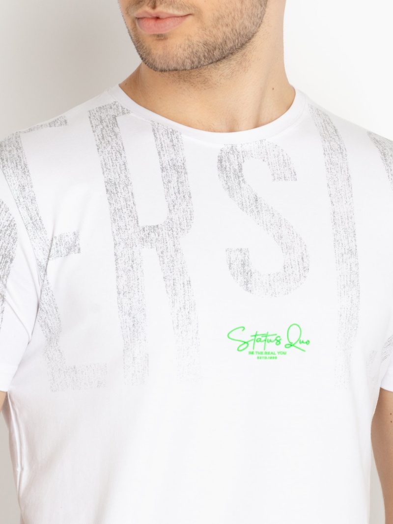 Mens Printed Round Neck T-Shirts