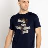 Mens Printed Round Neck T-Shirts