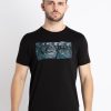 Mens Printed Round Neck T-Shirt