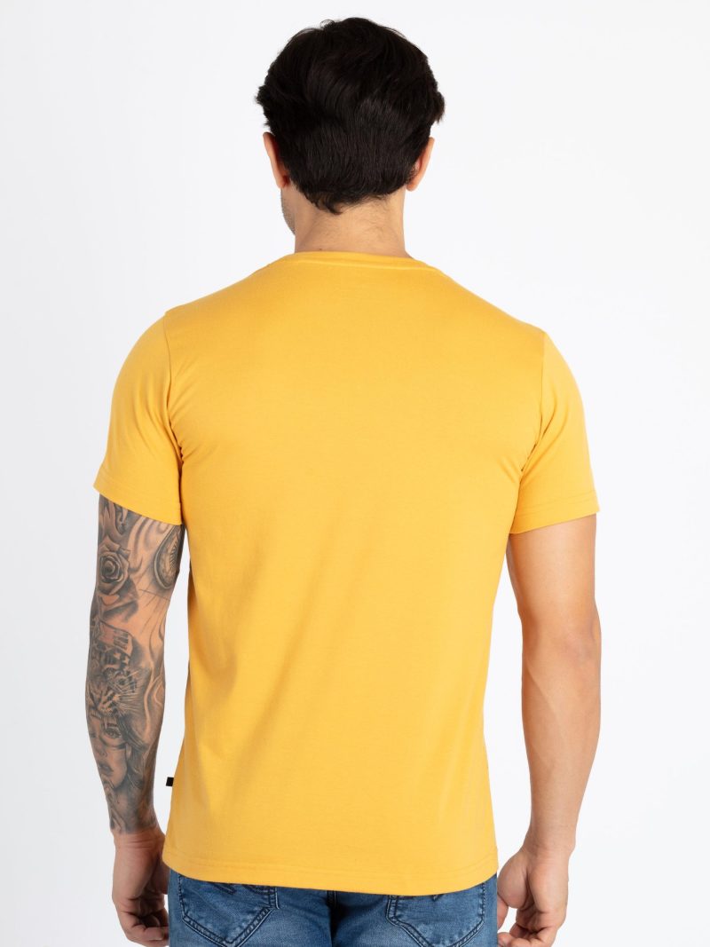 Mens Printed Round Neck T-Shirt
