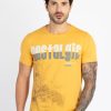 Mens Printed Round Neck T-Shirt