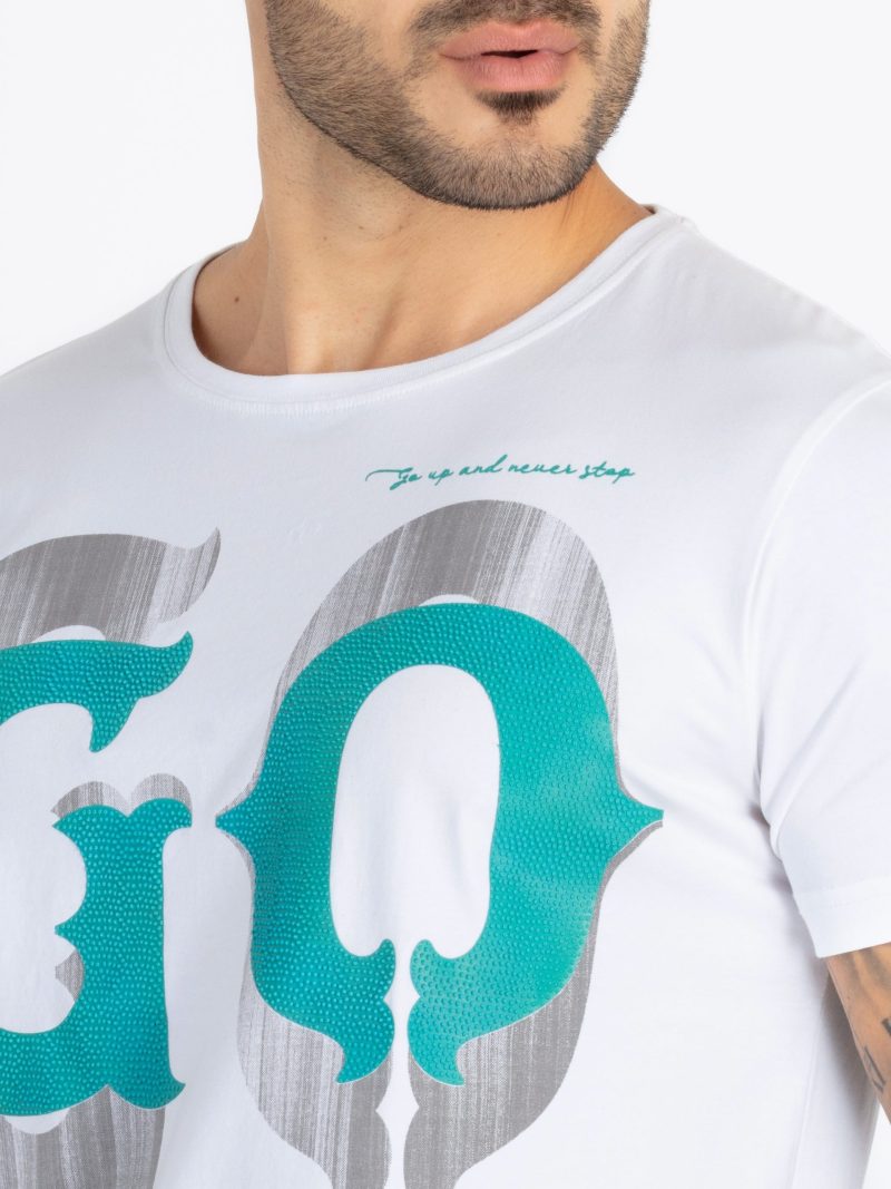 Status Quo Mens Printed Round Neck T-Shirt