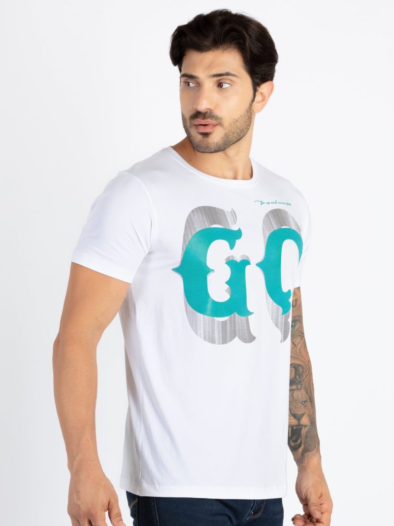 Status Quo Mens Printed Round Neck T-Shirt