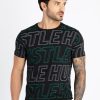 Mens All Over Printed Round Neck T-Shirt