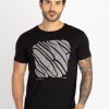 Mens Printed Round Neck T-Shirt