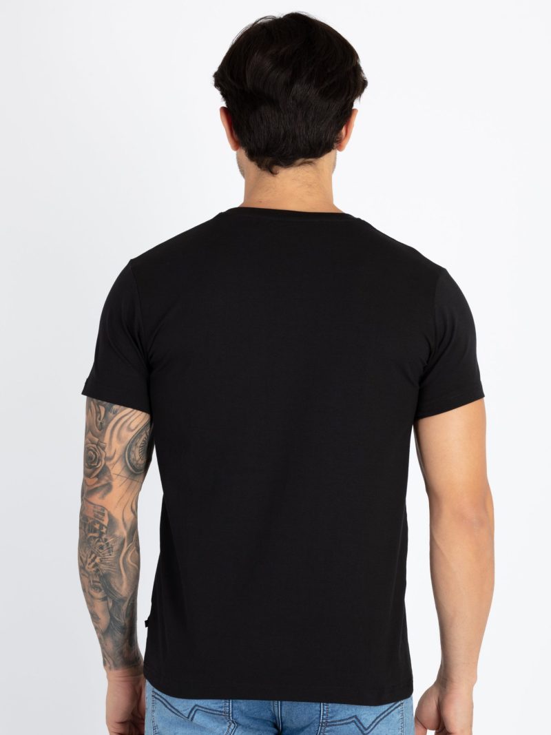 Mens Printed Round Neck T-Shirt