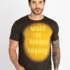 Mens Printed Round Neck T-Shirts