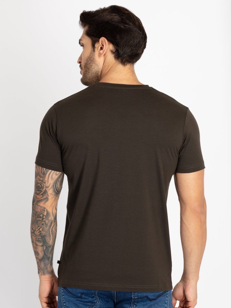 Mens Printed Round Neck T-Shirts
