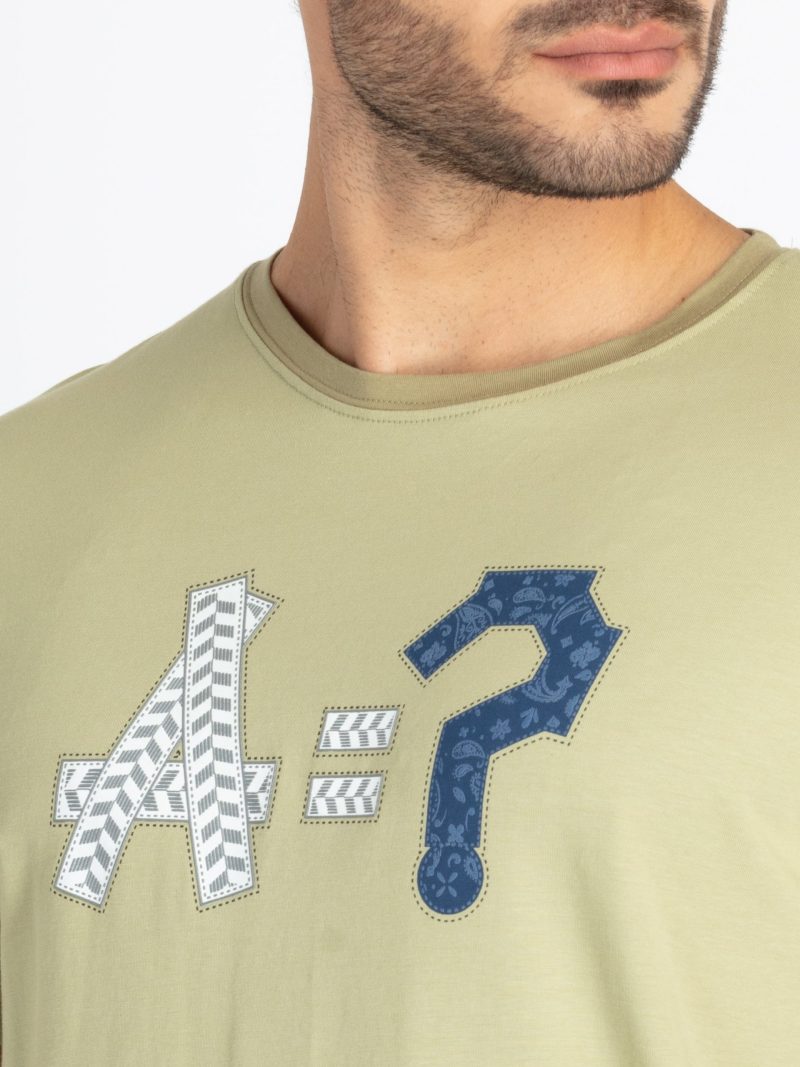 Mens Front & Back Printed T-Shirt