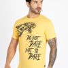Mens Printed Round Neck T-Shirt