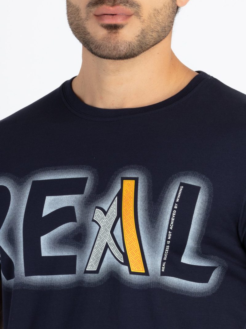 Mens Printed Round Neck T-Shirts