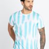 Mens All Over Printed Round Neck T-Shirt