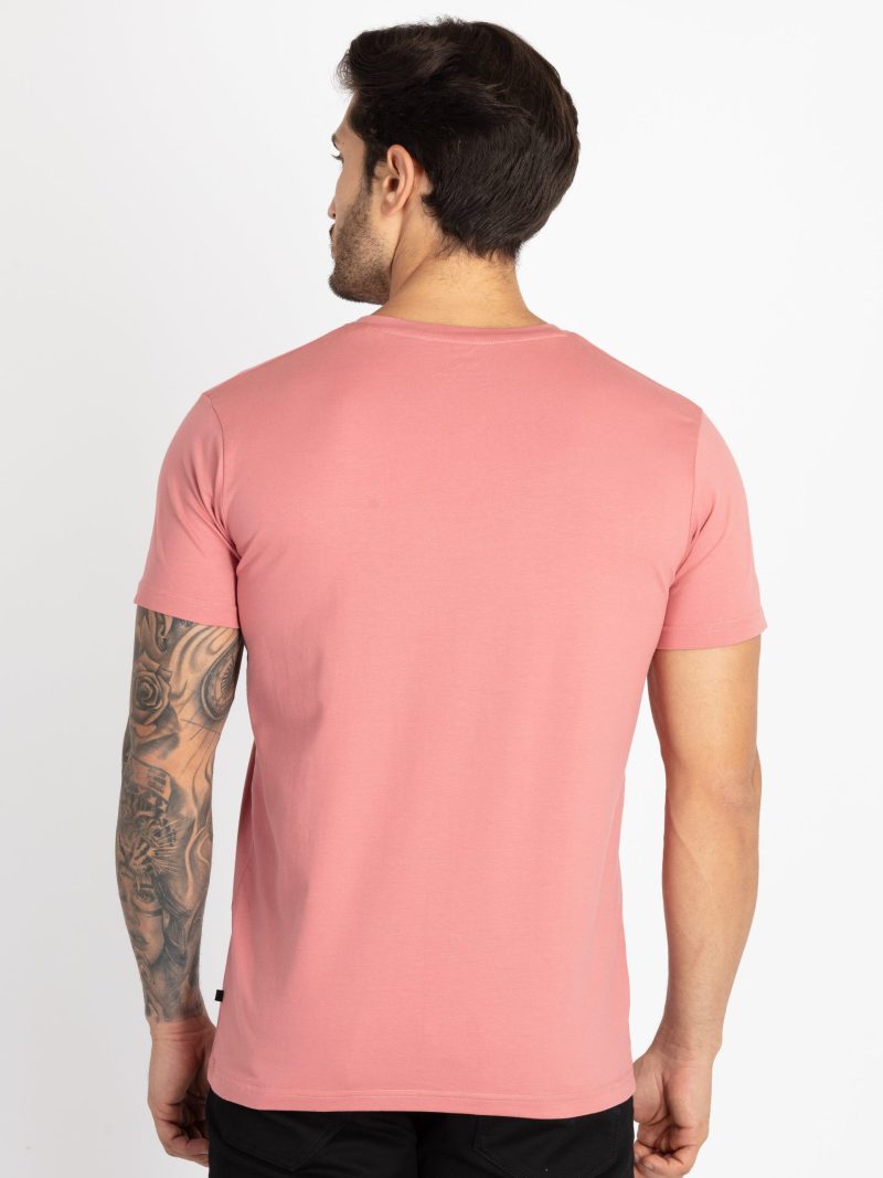 Mens Printed Round Neck T-Shirt