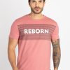 Mens Printed Round Neck T-Shirt