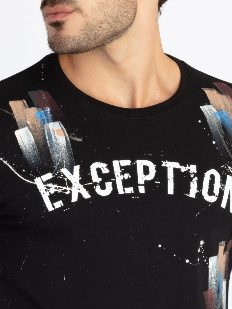 Mens All Over Printed Round Neck T-Shirt