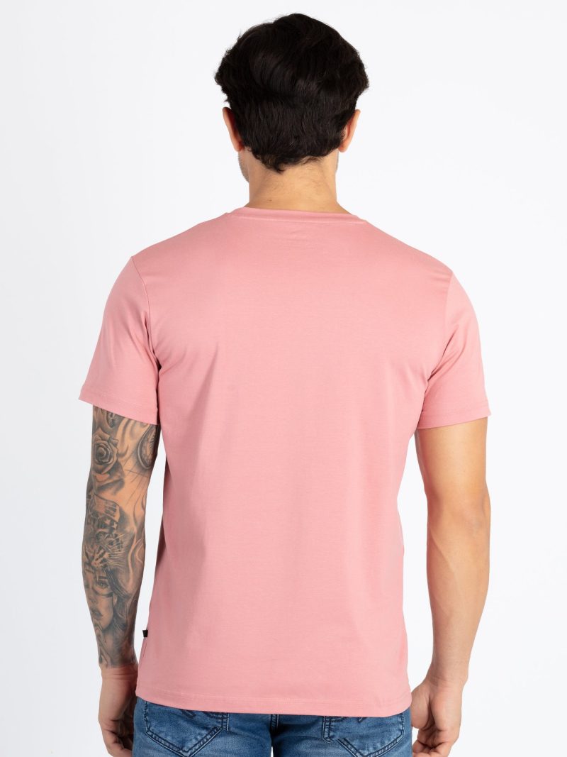 Mens Printed Round Neck T-Shirt