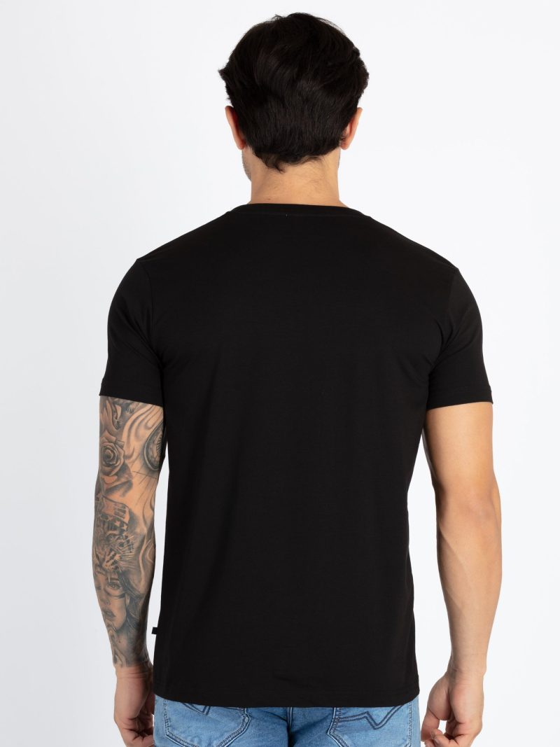 Mens Printed Round Neck T-Shirt