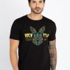 Mens Printed Round Neck T-Shirt