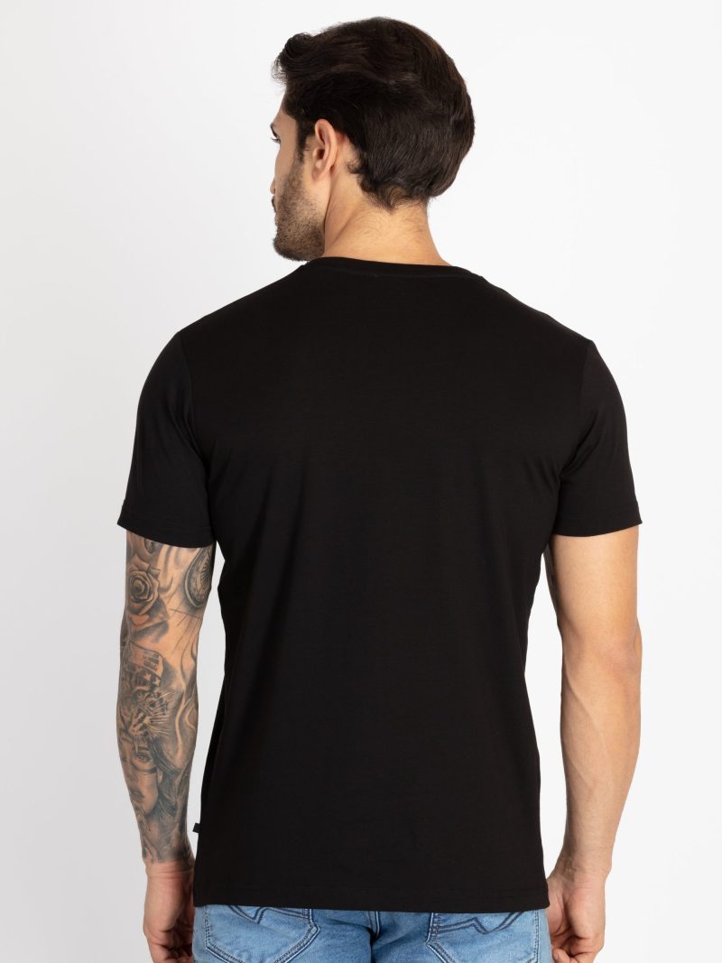 Mens Printed Round Neck T-Shirt