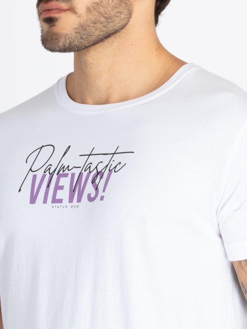 Mens Front & Back Printed T-Shirt