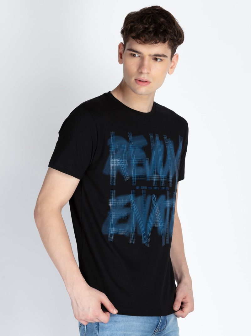 Status Quo Mens Printed Round Neck T-Shirt