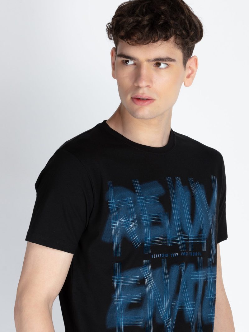 Status Quo Mens Printed Round Neck T-Shirt