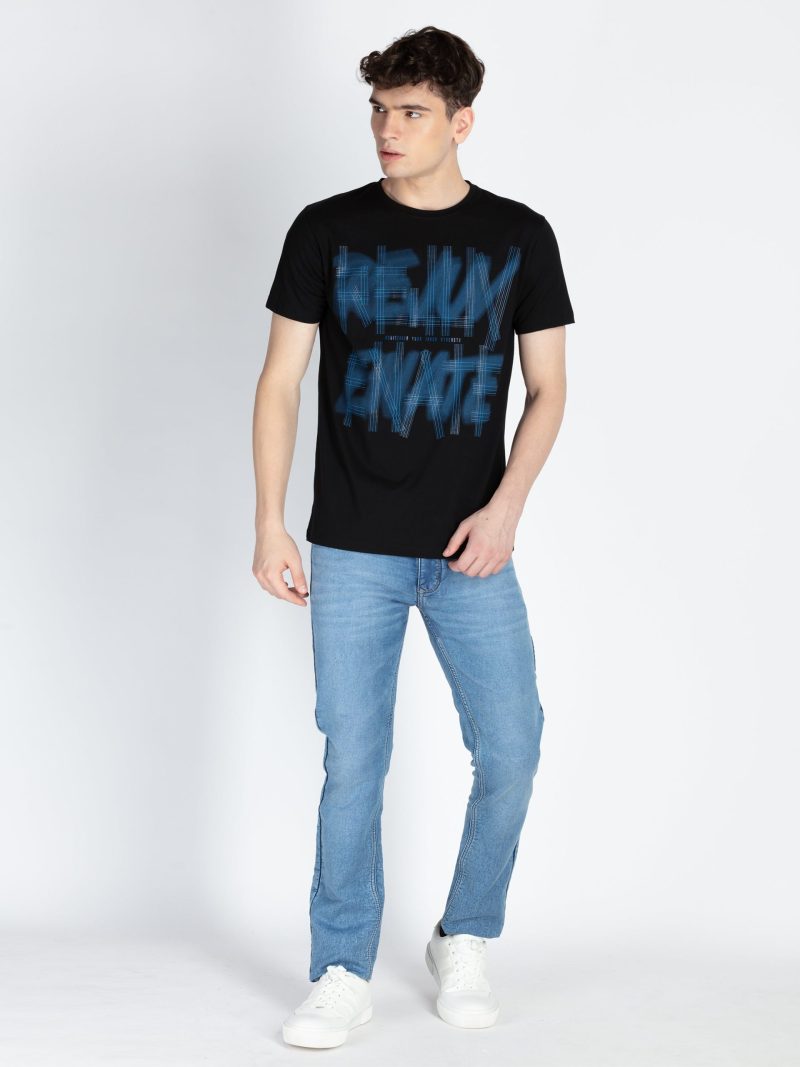 Status Quo Mens Printed Round Neck T-Shirt