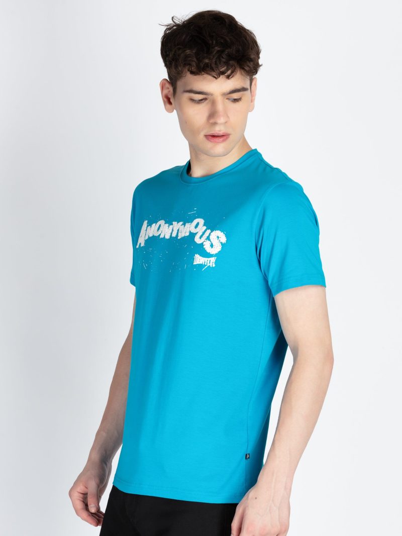 Mens Fron & Back Print Round Neck T-Shirt