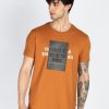 Mens Printed Round Neck T-Shirt